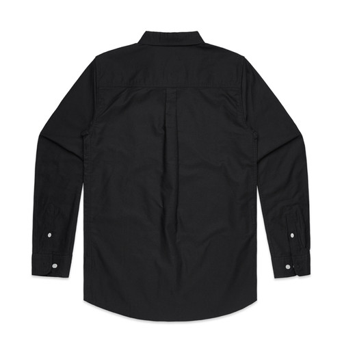 BLACK - BACK oxford-shirt-black-back